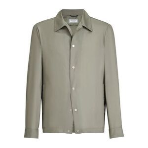 Brunello Cucinelli Men Bonded Silk Unlined Outerwear Jacket